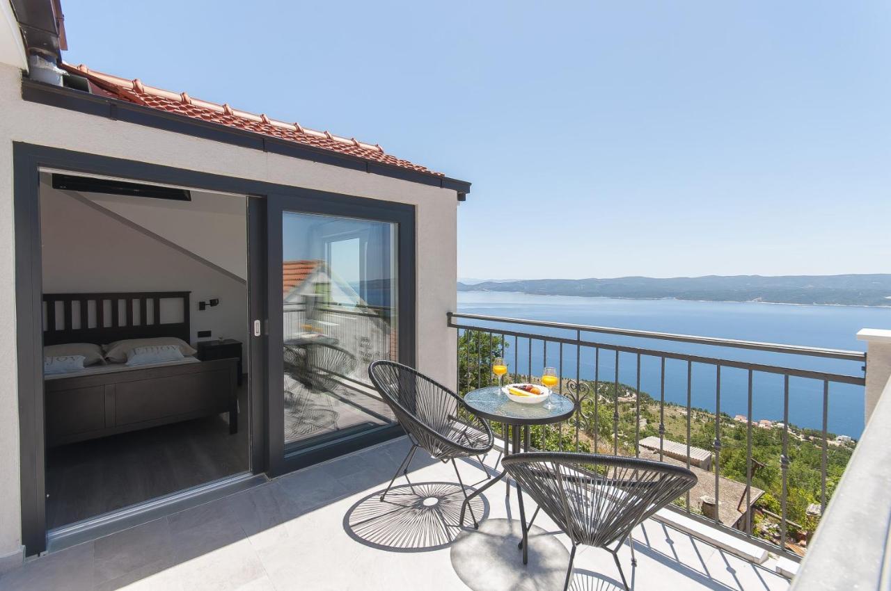 Xxl Villa Vista - Heated Pool Lokva Rogoznica Bagian luar foto