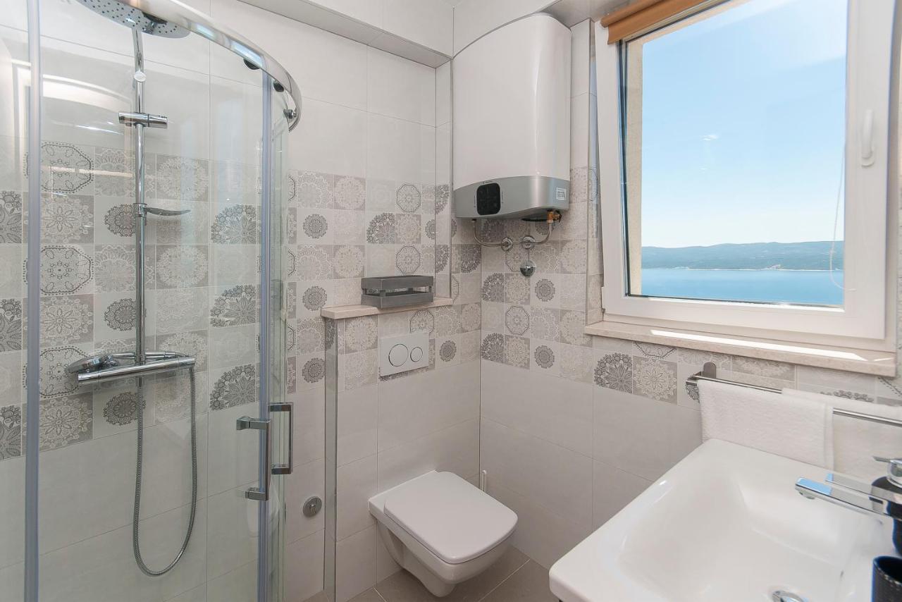 Xxl Villa Vista - Heated Pool Lokva Rogoznica Bagian luar foto