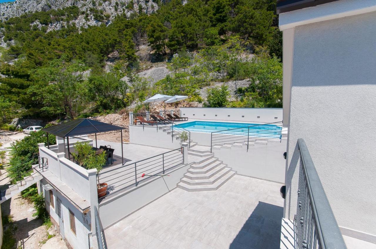 Xxl Villa Vista - Heated Pool Lokva Rogoznica Bagian luar foto